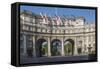 Admiralty Arch, Between the Mall and Trafalgar Square, London, England, United Kingdom, Europe-James Emmerson-Framed Stretched Canvas