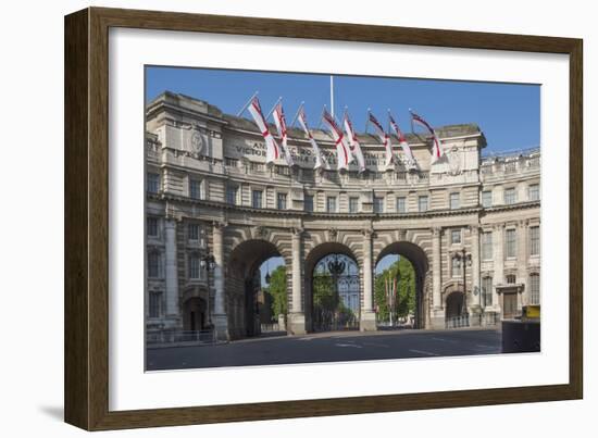 Admiralty Arch, Between the Mall and Trafalgar Square, London, England, United Kingdom, Europe-James Emmerson-Framed Photographic Print