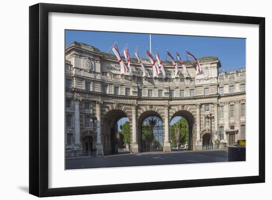 Admiralty Arch, Between the Mall and Trafalgar Square, London, England, United Kingdom, Europe-James Emmerson-Framed Photographic Print