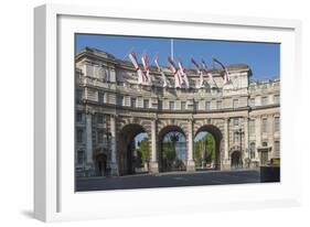 Admiralty Arch, Between the Mall and Trafalgar Square, London, England, United Kingdom, Europe-James Emmerson-Framed Photographic Print