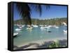Admiralty Bay, Bequia, the Grenadines, Windward Islands, West Indies, Caribbean, Central America-Ken Gillham-Framed Stretched Canvas