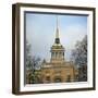 Admiralty Building in St Petersburg, 19th Century-Andreyan Zakharov-Framed Photographic Print