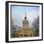 Admiralty Building in St Petersburg, 19th Century-Andreyan Zakharov-Framed Photographic Print