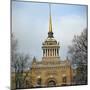 Admiralty Building in St Petersburg, 19th Century-Andreyan Zakharov-Mounted Photographic Print