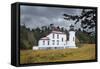 Admiralty Head Lighthouse-George Johnson-Framed Stretched Canvas