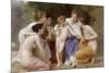 Admiration-William Adolphe Bouguereau-Mounted Premium Giclee Print