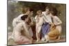 Admiration-William Adolphe Bouguereau-Mounted Art Print