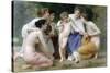 Admiration-William Adolphe Bouguereau-Stretched Canvas