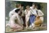 Admiration-William Adolphe Bouguereau-Mounted Art Print