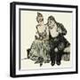 Admirer 1884-null-Framed Art Print