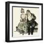 Admirer 1884-null-Framed Art Print