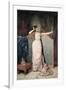 Admiring Herself-Auguste Toulmouche-Framed Giclee Print