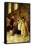 Admiring the Baby-George Goodwin Kilburne-Framed Stretched Canvas