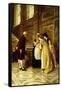 Admiring the Baby-George Goodwin Kilburne-Framed Stretched Canvas