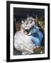 Admiring the Locket-Pio Ricci-Framed Giclee Print