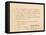 Admission Ticket to St Margaret's Vestry Gallery, for the Coronation of Queen Victoria, 28 June…-null-Framed Stretched Canvas