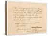 Admission Ticket to St Margaret's Vestry Gallery, for the Coronation of Queen Victoria, 28 June…-null-Stretched Canvas