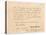 Admission Ticket to St Margaret's Vestry Gallery, for the Coronation of Queen Victoria, 28 June…-null-Stretched Canvas