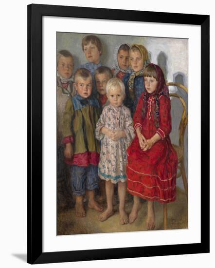 Admissions Day-Nikolai Petrovich Bogdanov-Belsky-Framed Giclee Print