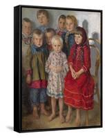 Admissions Day-Nikolai Petrovich Bogdanov-Belsky-Framed Stretched Canvas