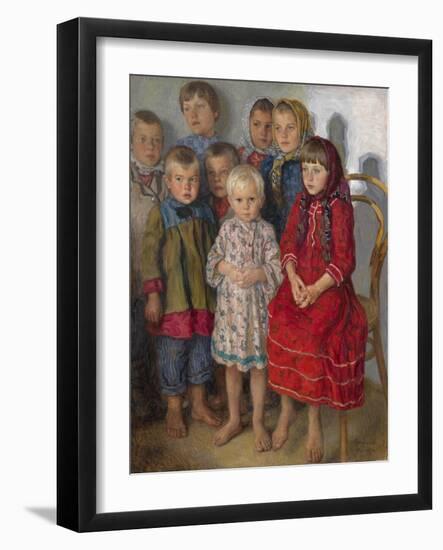 Admissions Day-Nikolai Petrovich Bogdanov-Belsky-Framed Giclee Print