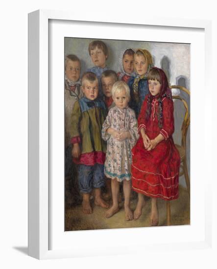 Admissions Day-Nikolai Petrovich Bogdanov-Belsky-Framed Giclee Print