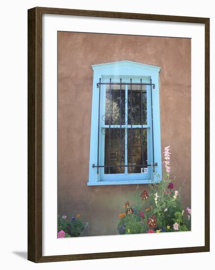 Adobe Architecture, Santa Fe, New Mexico, United States of America, North America-Wendy Connett-Framed Photographic Print