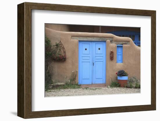 Adobe Architecture, Taos, New Mexico, United States of America, North America-Wendy-Framed Photographic Print