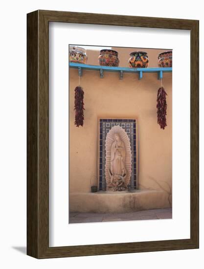 Adobe Architecture, Taos, New Mexico, United States of America, North America-Wendy-Framed Photographic Print