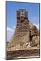 Adobe Bell Tower, Taos, New Mexico-George Oze-Mounted Photographic Print