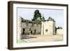 Adobe Building in the Old Spanish Section of Albuquerque, New Mexico-null-Framed Giclee Print