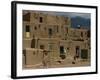 Adobe Buildings of Taos Pueblo, Dating from 1450, UNESCO World Heritage Site, New Mexico, USA-Woolfitt Adam-Framed Photographic Print