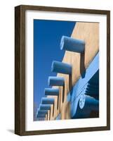 Adobe Buildings, Taos, New Mexico, USA-null-Framed Photographic Print