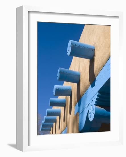 Adobe Buildings, Taos, New Mexico, USA-null-Framed Photographic Print