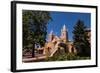 Adobe Church in Albuquerque, New Mexico, United States of America, North America-Michael Runkel-Framed Photographic Print