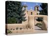 Adobe Church of St. Francis of Assisi, Dating from 1812, Ranchos De Taos, New Mexico, USA-Nedra Westwater-Stretched Canvas