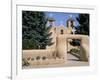 Adobe Church of St. Francis of Assisi, Dating from 1812, Ranchos De Taos, New Mexico, USA-Nedra Westwater-Framed Photographic Print