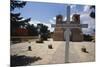 Adobe Church Ranchos De Taos New Mexico-George Oze-Mounted Premium Photographic Print