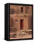 Adobe Detail, Taos Pueblo, Rio Grande Valley, New Mexico, USA-Art Wolfe-Framed Stretched Canvas