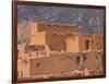 Adobe Detail, Taos Pueblo, Rio Grande Valley, New Mexico, USA-Art Wolfe-Framed Photographic Print