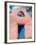 Adobe Entrance and Doorway, New Mexico, United States of America, North America-Michael DeFreitas-Framed Photographic Print