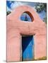 Adobe Entrance and Doorway, New Mexico, United States of America, North America-Michael DeFreitas-Mounted Photographic Print