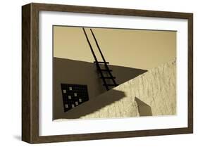 Adobe Escape-null-Framed Art Print