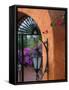 Adobe House Entry, Puerto Vallarta, Mexico-John & Lisa Merrill-Framed Stretched Canvas