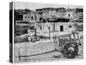 Adobe Houses, New Mexico, USA, Late 19th Century-John L Stoddard-Stretched Canvas