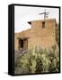 Adobe Mission, De Grazia Gallery in Sun, Tucson, Arizona, United States of America, North America-Richard Cummins-Framed Stretched Canvas