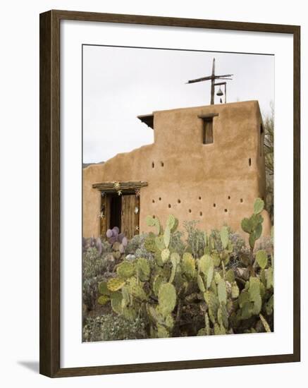 Adobe Mission, De Grazia Gallery in Sun, Tucson, Arizona, United States of America, North America-Richard Cummins-Framed Photographic Print