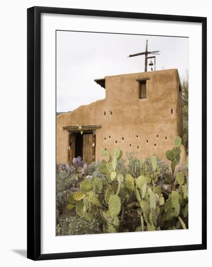 Adobe Mission, De Grazia Gallery in Sun, Tucson, Arizona, United States of America, North America-Richard Cummins-Framed Photographic Print