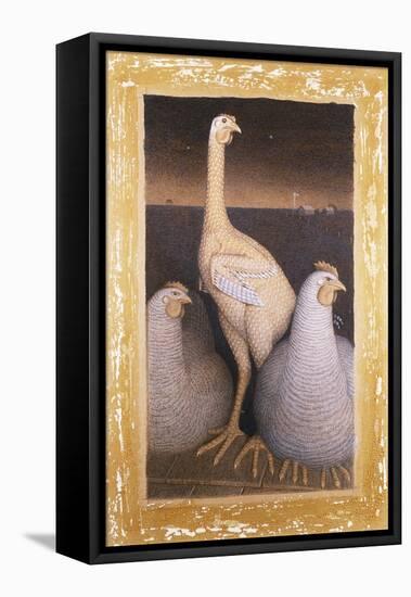 Adolescence-Grant Wood-Framed Stretched Canvas