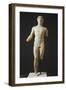 Adolescent, 480 BC Statue in Severe Style Found Near Acropolis in Agrigento, Sicily, Italy-null-Framed Giclee Print